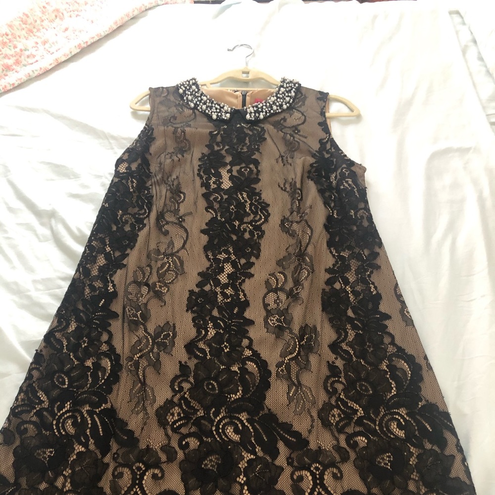 Betsey Johnson lace overlay dress women’s size 14